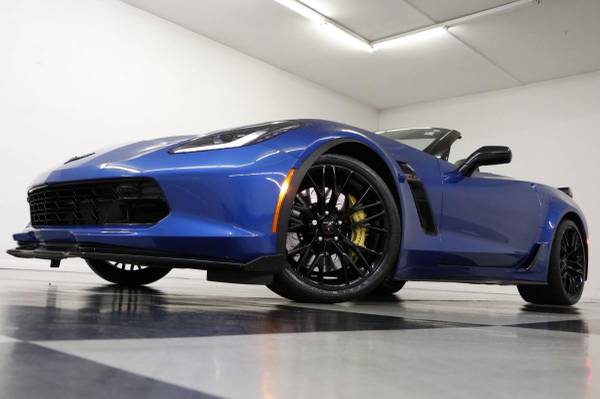 6 2L V8 7 SPEED MANUAL! Blue 2016 Chevy CORVETTE Z06 3LZ CPNVERTILBE for sale in Clinton, MO – photo 24