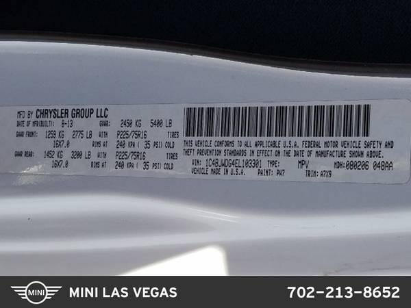 2014 Jeep Wrangler Unlimited Sport 4x4 4WD Four Wheel SKU:EL103301 for sale in Las Vegas, NV – photo 23