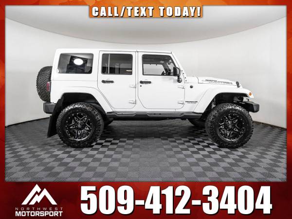 Lifted 2017 *Jeep Wrangler* Unlimited 4x4 - cars & trucks - by... for sale in Pasco, WA – photo 4