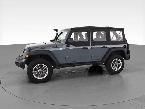 2014 Jeep Wrangler Unlimited Sport S SUV 4D suv Blue - FINANCE... for sale in Fort Wayne, IN – photo 4