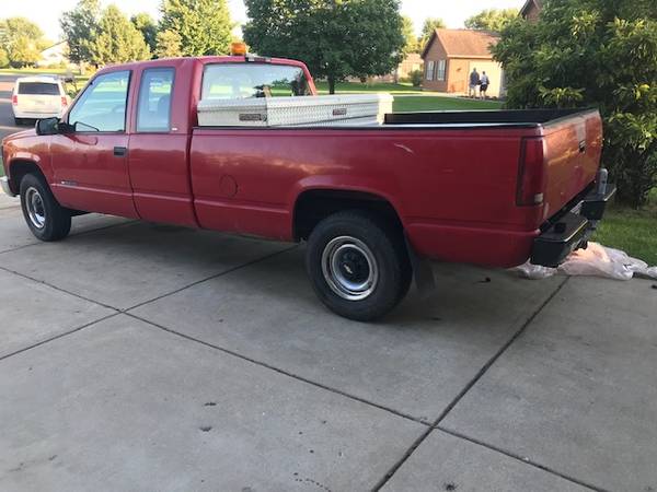 1997 Chevy C2500 HD Turbo-Diesel Extended Cab Pickup for sale in New Lenox, IL – photo 2