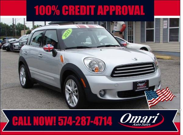 2013 MINI Cooper Countryman FWD 4dr . No Credit? No Problem! for sale in South Bend, IN