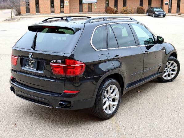 2013 BMW X5 xDrive35i AWD NAV XENONS PANO HTD-SEATS 1-OWNER BLK/BLK for sale in Elgin, IL – photo 4