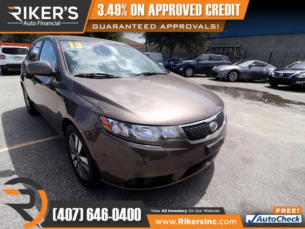 $106/mo - 2013 KIA Forte EX - 100 Approved! - cars & trucks - by... for sale in Kissimmee, FL – photo 6