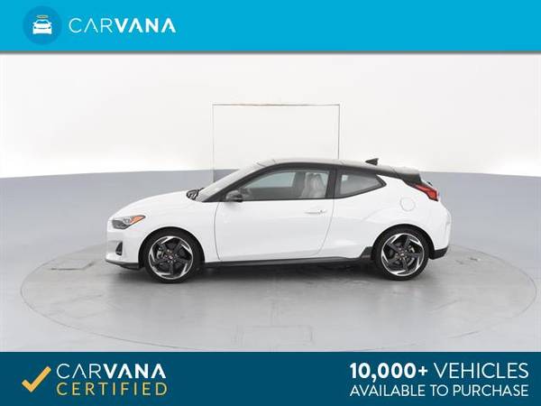 2019 Hyundai Veloster Turbo Ultimate Coupe 3D coupe White - FINANCE for sale in Memphis, TN – photo 7
