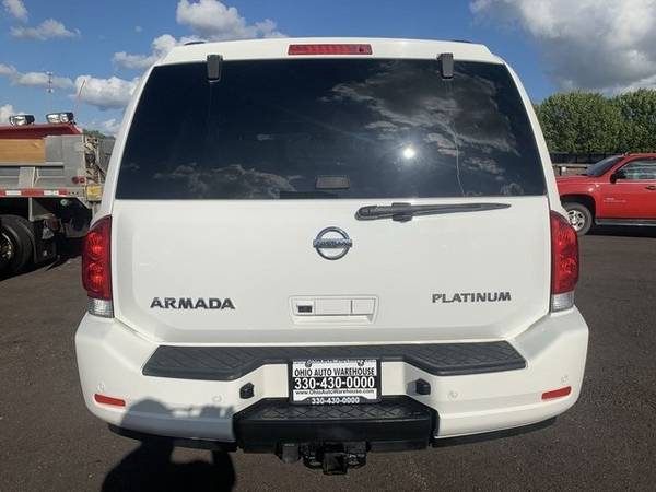 2010 Nissan Armada Platinum 4x4 Navi Tv/DVD 3rd Row V8 We Finance for sale in Canton, WV – photo 7