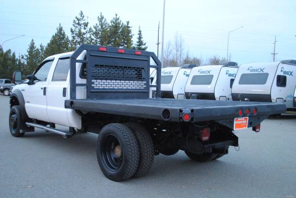 2007 Ford F-450 Diesel, 4x4, Flat Bed, New Head Gasket w/ARP Studs -... for sale in Anchorage, AK – photo 3