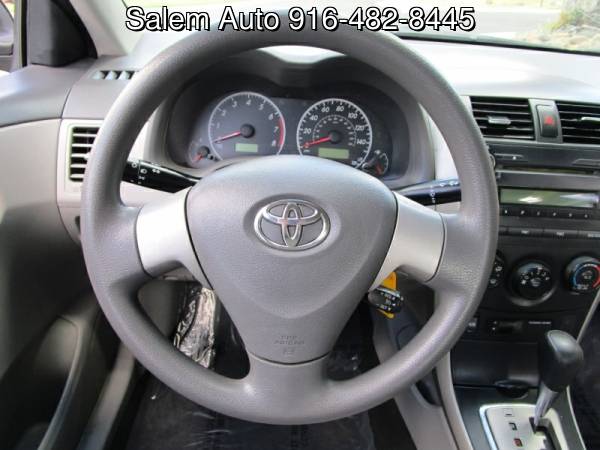 2010 Toyota COROLLA LE - RECENTLY SMOGGED - AC BLOWS ICE COLD - GAS for sale in Sacramento, NV – photo 8
