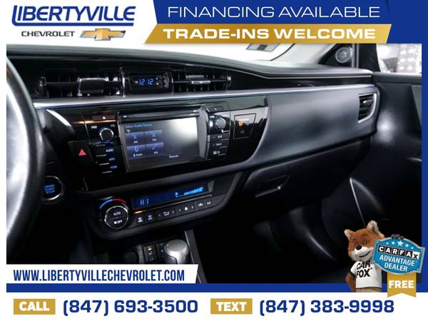 291/mo - 2016 Toyota Corolla L - - by dealer for sale in Libertyville, IL – photo 6