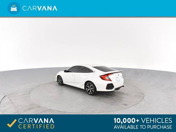 2018 Honda Civic Si Sedan 4D sedan White - FINANCE ONLINE for sale in Downey, CA – photo 8