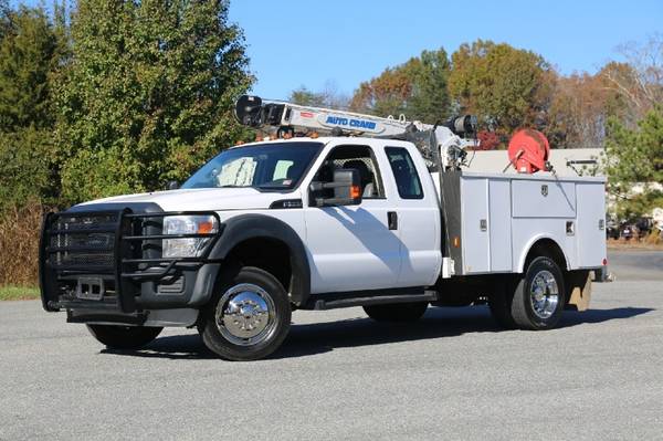 2014 Ford F-550, V10, AutoCrane 6006EH, Reading Service Bed, Crane... for sale in Oilville, NC – photo 5