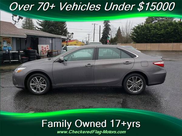 2017 Toyota Camry SE - - by dealer - vehicle for sale in Everett, WA – photo 7