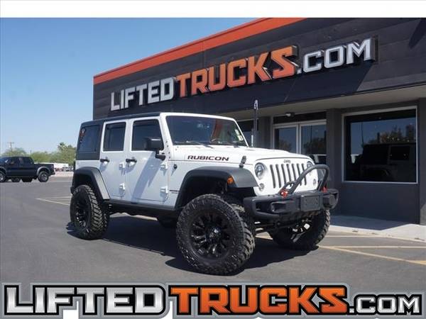2016 Jeep Wrangler Unlimited 4WD 4DR RUBICON HARD ROCK - Lifted for sale in Phoenix, AZ