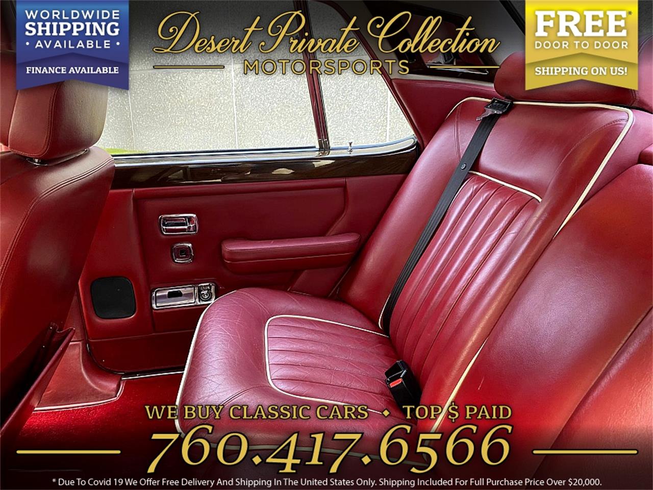 1989 Bentley Mulsanne S for sale in Palm Desert , CA – photo 35