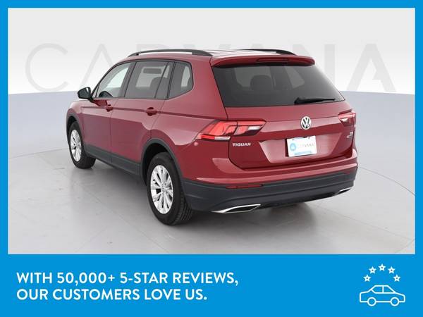 2018 VW Volkswagen Tiguan 2 0T S 4MOTION Sport Utility 4D suv Red for sale in Hobart, IL – photo 6