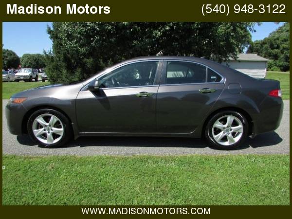 2009 Acura TSX 5-Speed AT with Tech Package for sale in Madison, VA