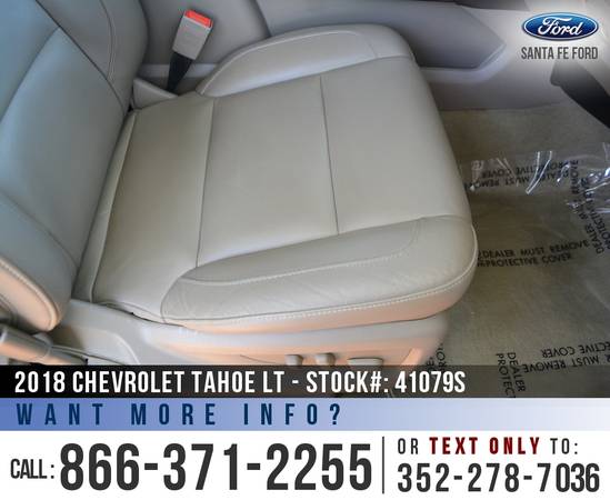 2018 Chevrolet Tahoe LT Remote Start - Camera - Seats 8! for sale in Alachua, GA – photo 20