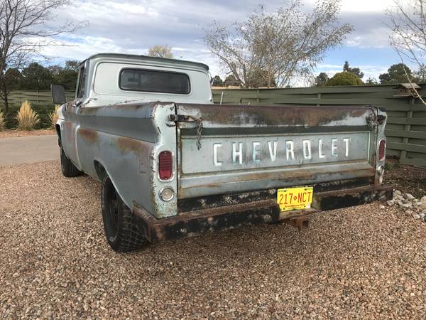 1966 Chevy C20 longbed 2 wheel drive - cars & trucks - by owner -... for sale in Santa Fe, NM – photo 7