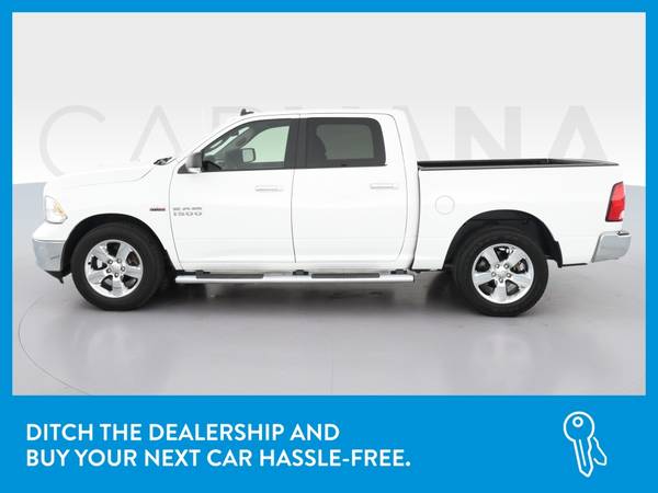 2017 Ram 1500 Crew Cab Big Horn Pickup 4D 5 1/2 ft pickup White for sale in Louisville, KY – photo 4
