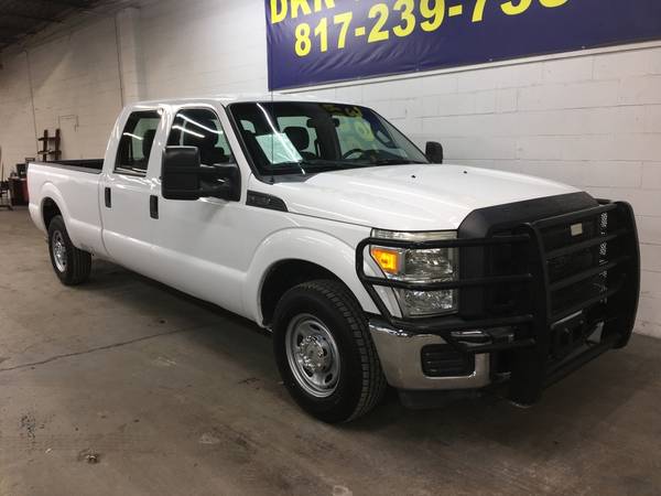2013 Ford F-350 XL Crew Cab 6.8L V8 Service Contractor Pickup Truck... for sale in Arlington, TX – photo 3