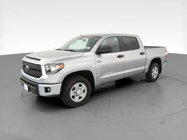 2019 Toyota Tundra CrewMax SR5 Pickup 4D 5 1/2 ft pickup Silver - -... for sale in Jacksonville, NC – photo 3