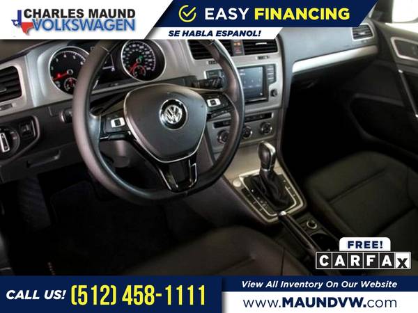 2017 Volkswagen Golf Wolfsburg FOR ONLY $319/mo! - cars & trucks -... for sale in Austin, TX – photo 7