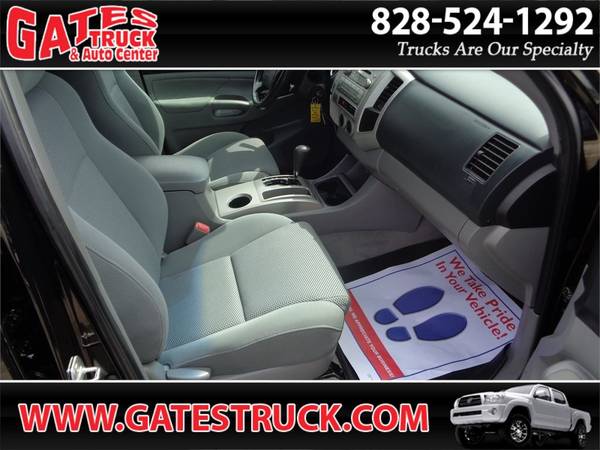 2011 Toyota Tacoma Double Cab 4WD V6 SR5 TRD-Sport Black - cars & for sale in Franklin, NC – photo 17