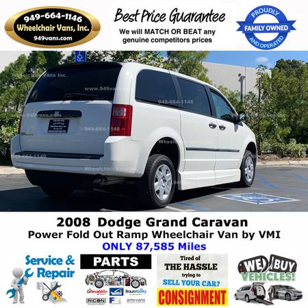 2008 Dodge Grand Caravan Power Ramp Side Loading Wheelchair Van for sale in Laguna Hills, CA – photo 10
