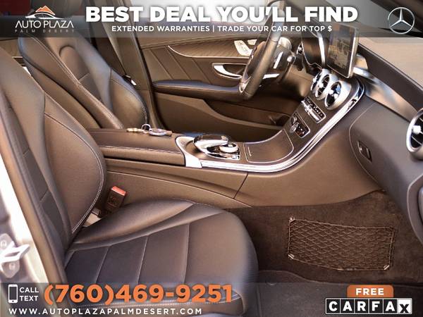 2016 Mercedes-Benz C 300 Sport 687/mo - - by dealer for sale in Palm Desert , CA – photo 11