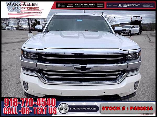 2017 CHEVROLET SILVERADO 1500 High Country 4WD TRUCK - LOW DOWN! for sale in Tulsa, OK – photo 7