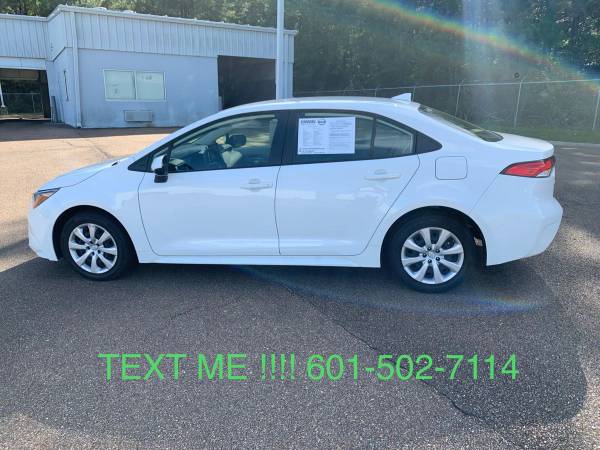 2020 TOYOTA COROLLA LE. SHOWROOM FLOOR CLEAN !!! LOW MILES! LIKE... for sale in Jackson, MS