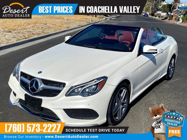 2017 Mercedes-Benz E 400 16,000 miles LIKE NEW 1 OWNER Convertible w... for sale in Palm Desert , CA – photo 4
