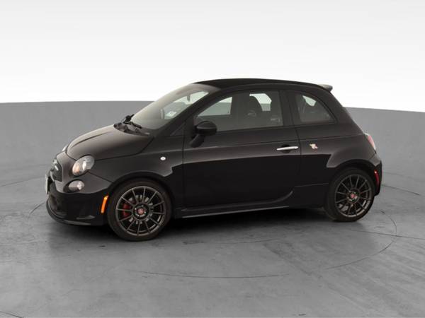 2015 FIAT 500 Abarth Cabrio Cabriolet 2D Convertible Black - FINANCE... for sale in Long Beach, CA – photo 4