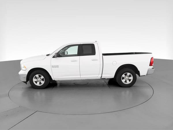 2017 Ram 1500 Quad Cab SLT Pickup 4D 6 1/3 ft pickup White - FINANCE... for sale in Palmdale, CA – photo 5