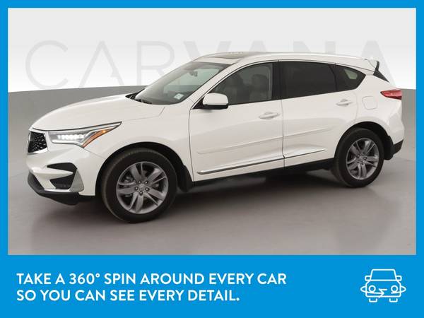 2020 Acura RDX SH-AWD Advance Pkg Sport Utility 4D suv White for sale in Lima, OH – photo 3