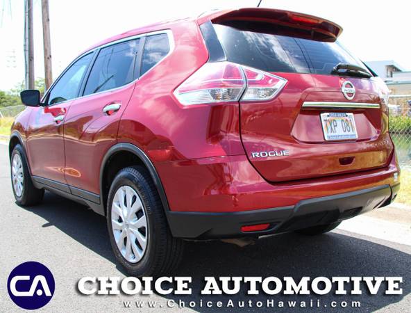 2015 Nissan Rogue FWD 4dr S Cayenne Red - - by for sale in Honolulu, HI – photo 3