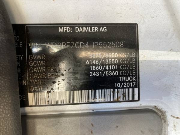 2017 Mercedes-Benz Sprinter Cargo Van High Roof Cargo Van DIESEL -... for sale in Fountain Valley, CA – photo 18