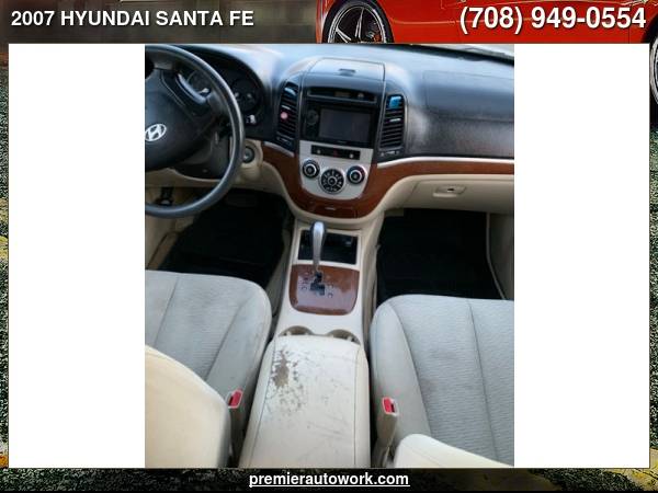 2007 HYUNDAI SANTA FE GLS - - by dealer - vehicle for sale in Alsip, IL – photo 18