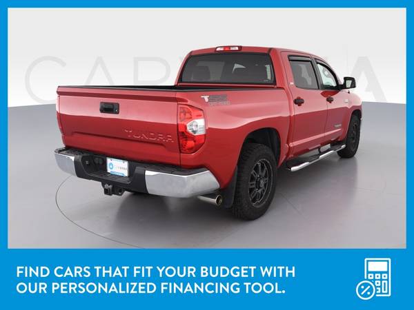 2014 Toyota Tundra CrewMax SR5 Pickup 4D 5 1/2 ft pickup Red for sale in Winston Salem, NC – photo 8