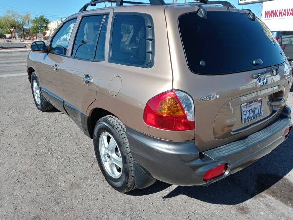 2003 HYUNDAI SANTA FE LX SOLD - - by dealer - vehicle for sale in Lake Havasu City, AZ – photo 3