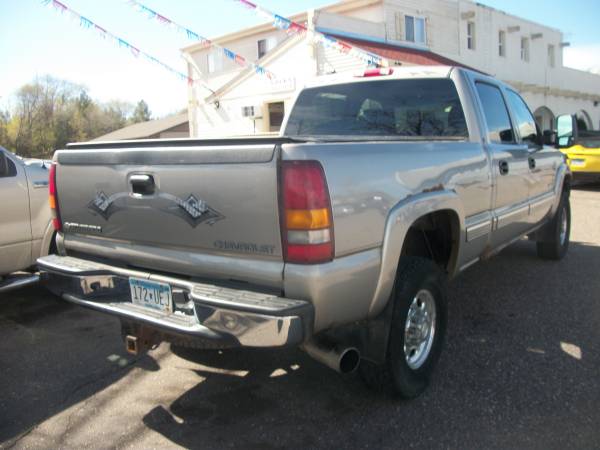 2002 CHEVY 2500HD DURAMAX CREWCAB 4X4 - - by dealer for sale in Zimmerman, MN – photo 8