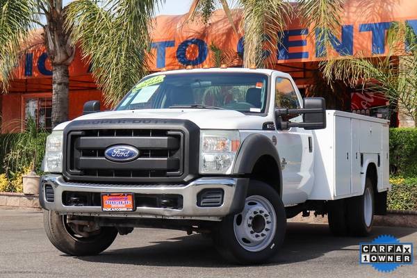 2011 Ford F-450 F450 Diesel XL Dually RWD Utility Service Truck... for sale in Fontana, CA – photo 3