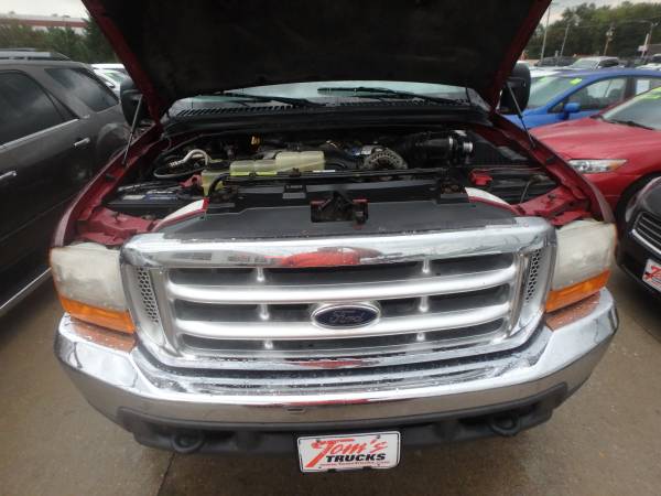 2000 Ford F-350 SuperCab XLT 4WD Single Wheel Red for sale in Des Moines, IA – photo 11