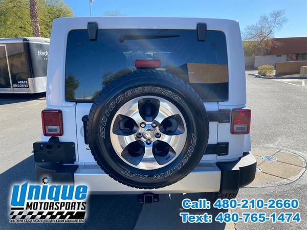 2017 JEEP WRANGLER UNLIMITED SAHARA ~ LOW MILES ~ LOADED ~ EASY FINA... for sale in Tempe, NM – photo 6