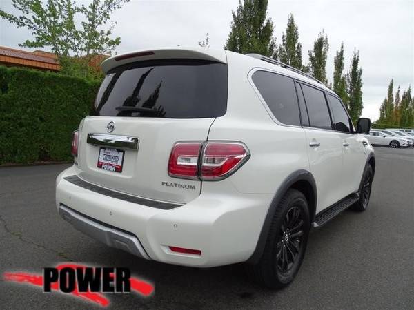 2018 Nissan Armada AWD All Wheel Drive Platinum SUV for sale in Salem, OR – photo 3