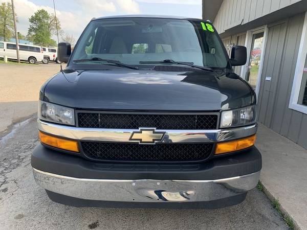 2018 Chevy Chevrolet Express LT 3500 van Green - - by for sale in Bethel Heights, AR – photo 7