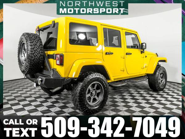 Lifted 2015 *Jeep Wrangler* Unlimited Sahara 4x4 for sale in Spokane Valley, WA – photo 5