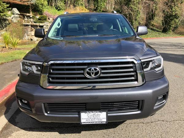 2018 Toyota Sequoia SR5 4WD - 5 7L V8, Leather, Third Row, Loaded for sale in Kirkland, WA – photo 2
