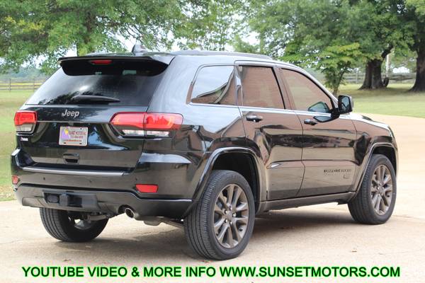 2016 JEEP GRAND CHEROKEE LIMITED 75TH NAVIGATION LEATHER SUNROOF 22K M for sale in Milan, TN – photo 6