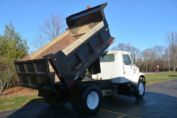 1999 International 4900 DT466 Dump Truck - cars & trucks - by dealer... for sale in Crystal Lake, IL – photo 6